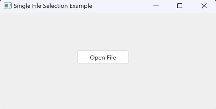 pyqt file open event example 1