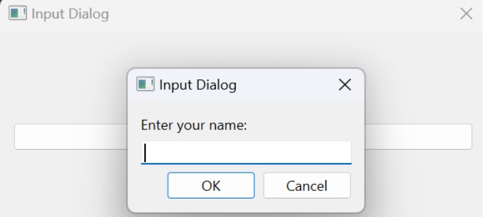 pyqt qdialogwidget example 2