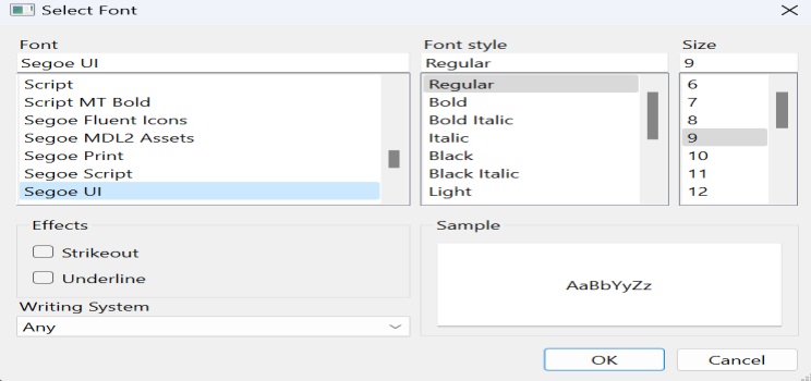 pyqt qfontdialog basic usage