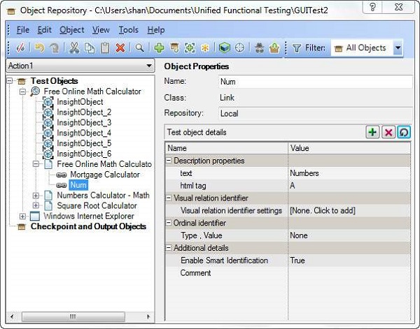 Local Object Repository