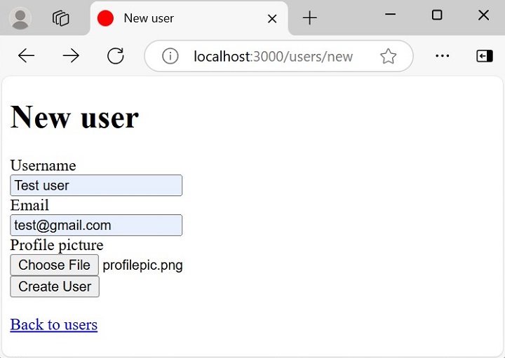 Run the Rails Server