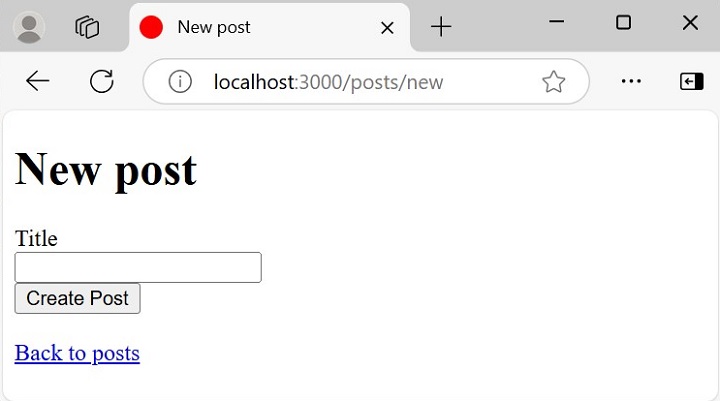 Start the Rails server