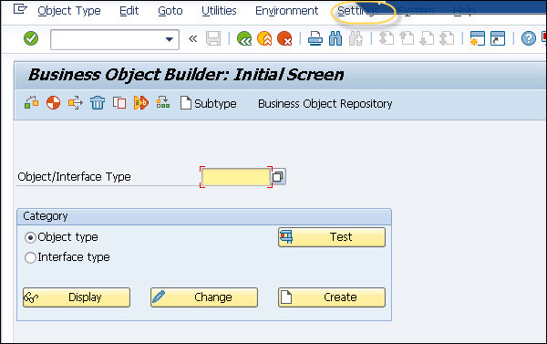 Delegate a Business Object
