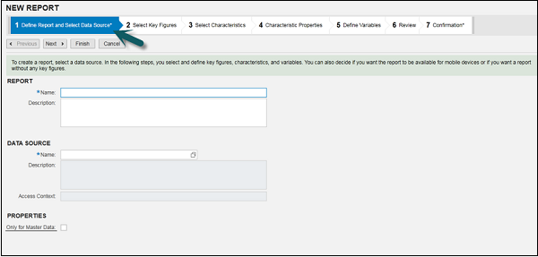 Report Creation Wizard