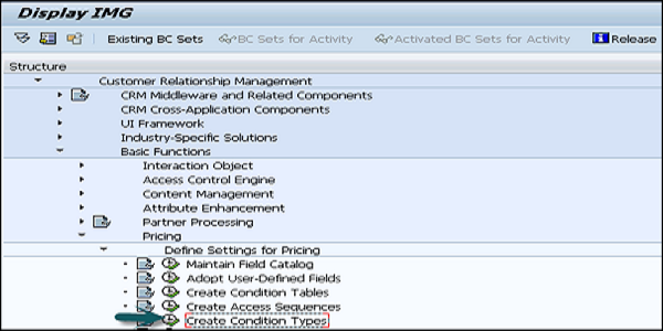 Create Condition Types