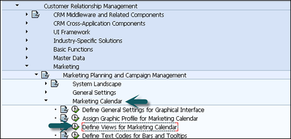 Define Marketing Calendar