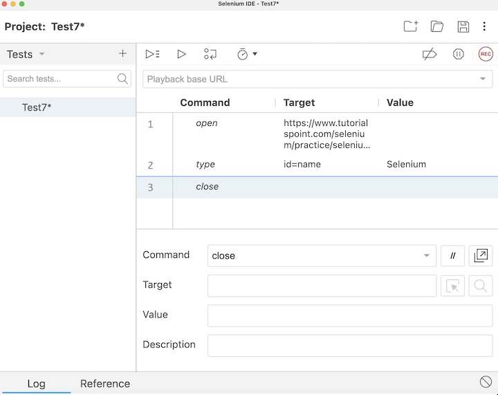 Selenium Actions Commands 5