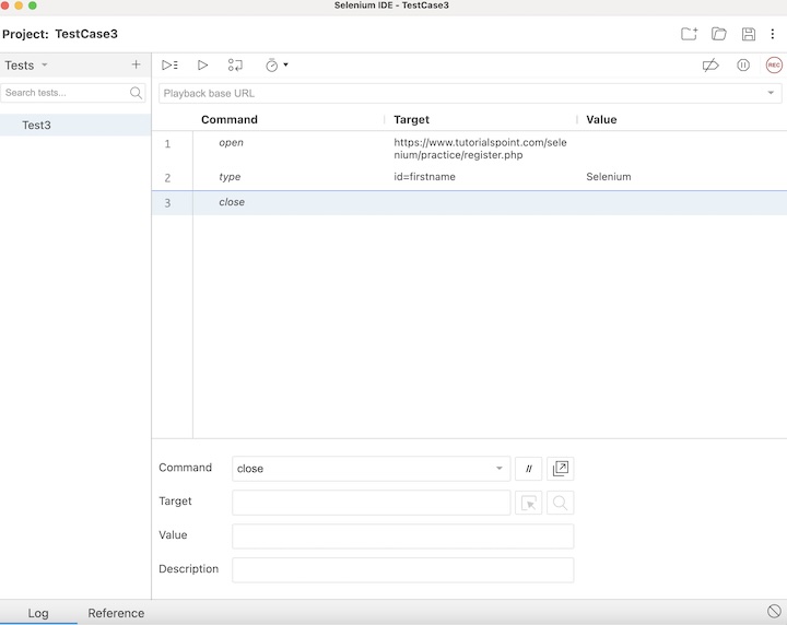 Selenium IDE Locating Strategies 14