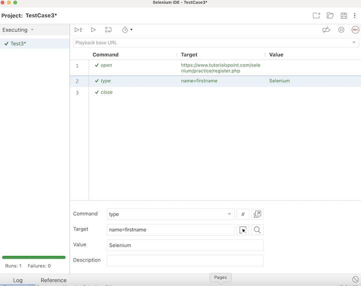 Selenium IDE Locating Strategies 16