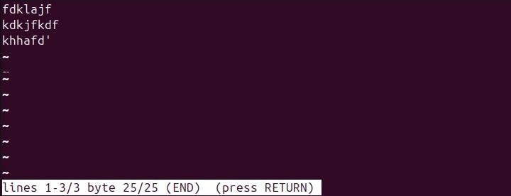 bzless Command in Linux6