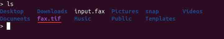 Converting Fax File to TIFF