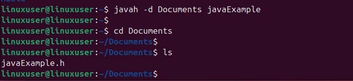 Creating Header File in Specific Directory