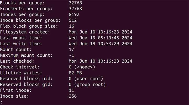 debugfs Command Linux 13