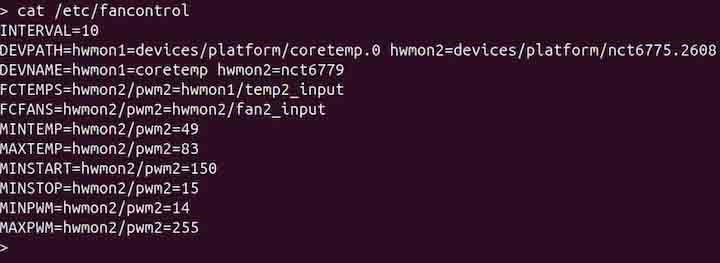 fancontrol Command in Linux5