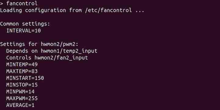 fancontrol Command in Linux6