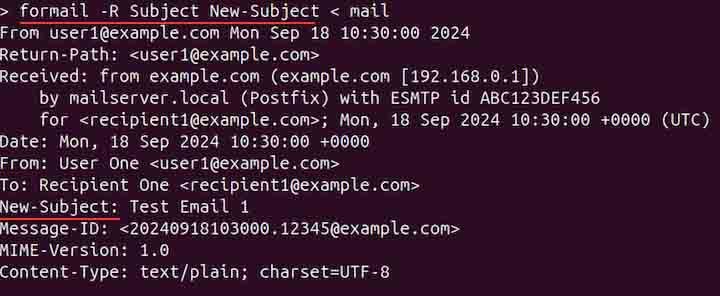 formail Command in Linux11