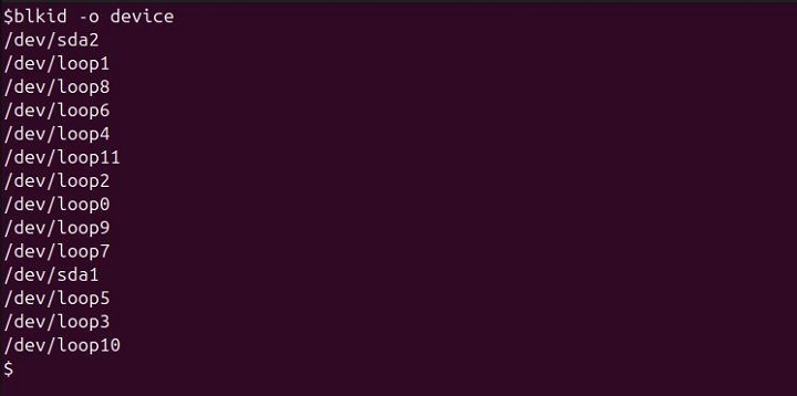 Format Output to Show Device Names