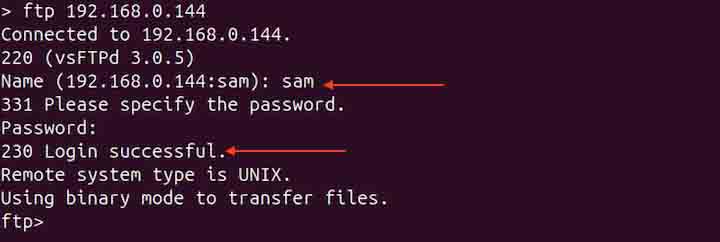 ftp Command in Linux3