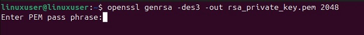 genrsa Command in Linux5