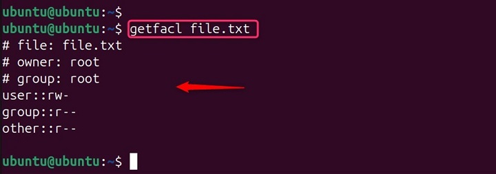getfacl Command in Linux2