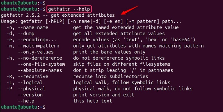 getfattr Command in Linux14