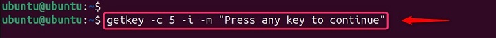 getkey Command in Linux7
