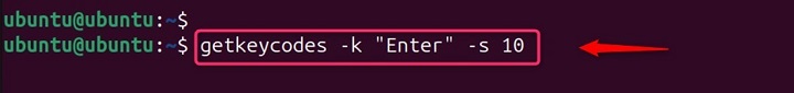 getkeycodes Command in Linux5