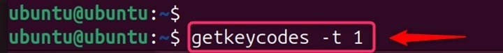getkeycodes Command in Linux9