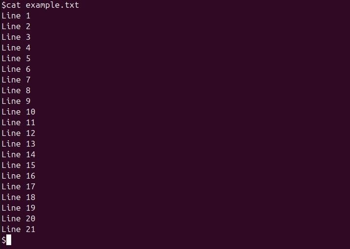 head Command in Linux1