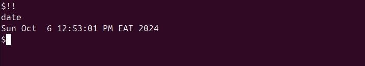 history Command in Linux5