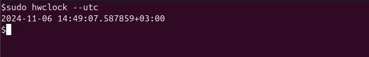hwclock Command in Linux6
