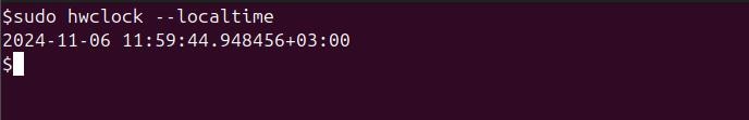hwclock Command in Linux7