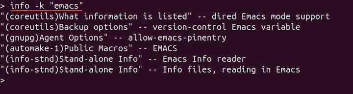 info Command in Linux2
