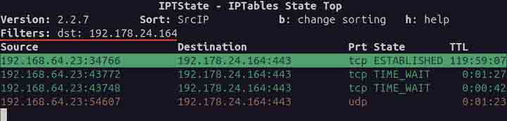 iptstate Command in Linux5