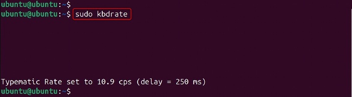 kbdrate Command in Linux5