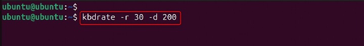 kbdrate Command in Linux8