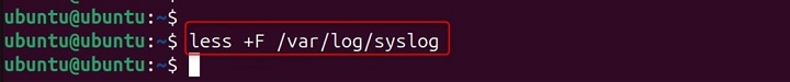 less Command in Linux5