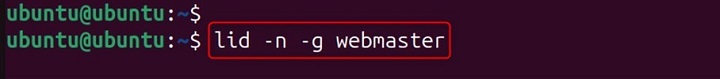 lid Command in Linux6
