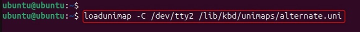 loadunimap Command in Linux18