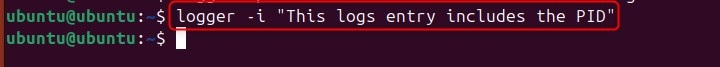 logger Command in Linux4