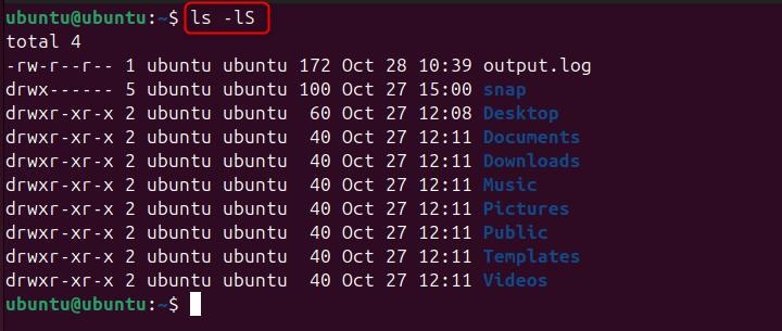 ls Command in Linux7