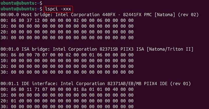 lspci Command in Linux10