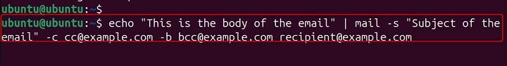 mail Command in Linux3