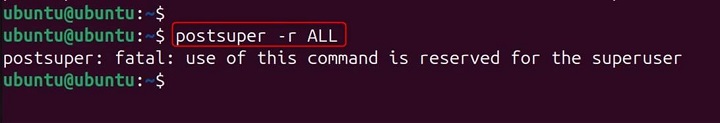mailq Command in Linux16