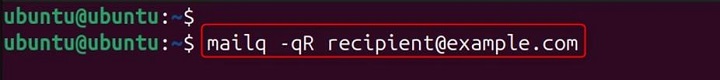mailq Command in Linux4