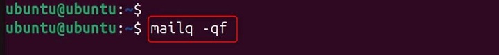mailq Command in Linux6
