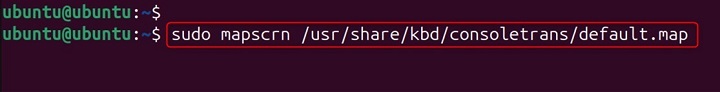 mapscrn Command in Linux7