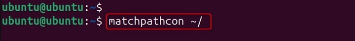 matchpathcon Command in Linux4