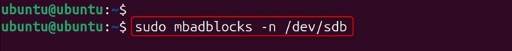 mbadblocks Command in Linux11