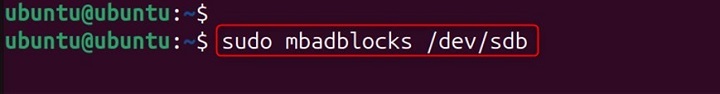 mbadblocks Command in Linux3